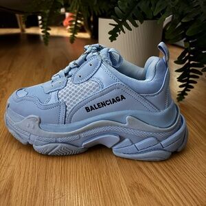 Balenciaga Light Blue Sneakers